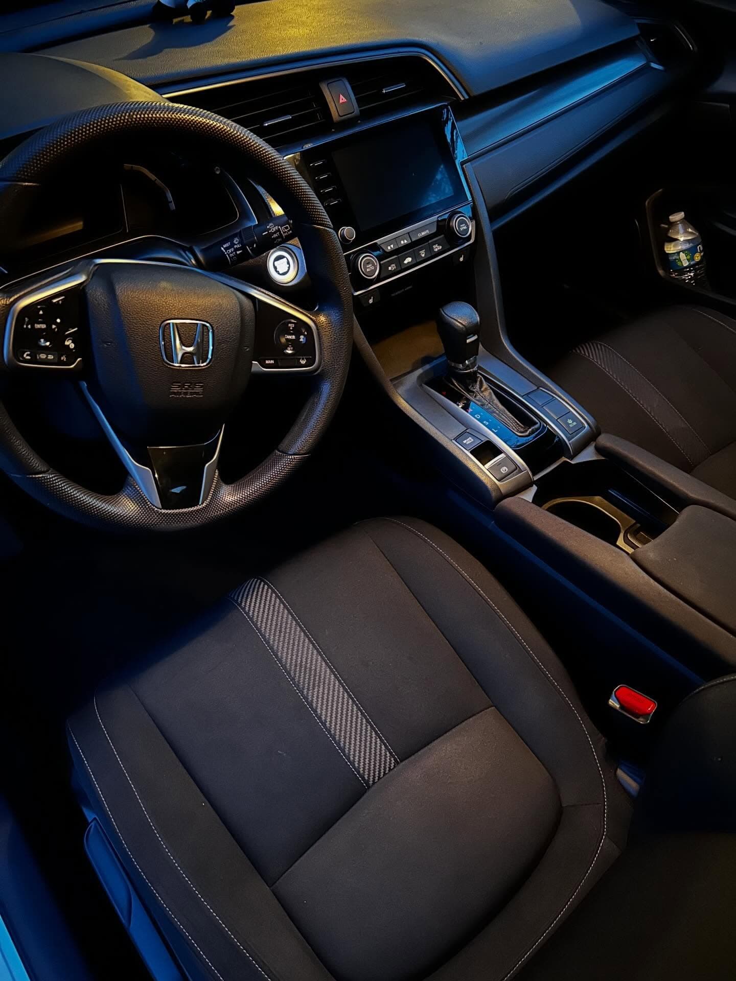 Honda cabin interior deep clean